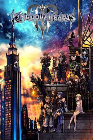 kingdom hearts 3 clean cover art